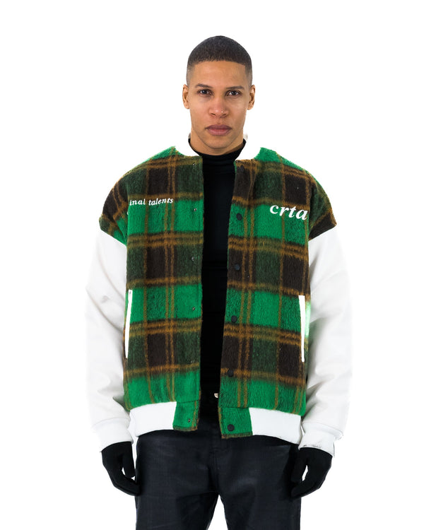 CRTA©  "Ruthless" Flannel College Jacket